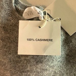 Zara 2-piece infant 100% cashmere set.